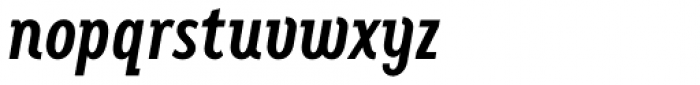 VTC Fellbaum Grotesk Italic Font LOWERCASE