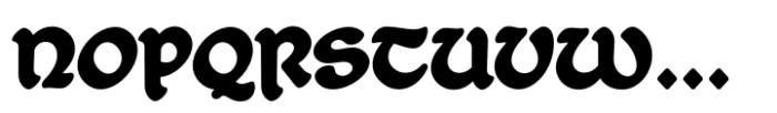 VTC Wanderland Font LOWERCASE