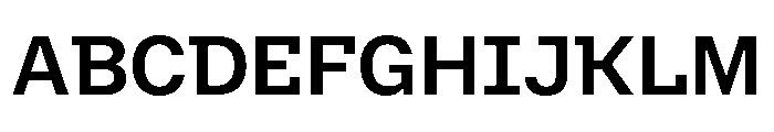 VTCFoundation Bold Font UPPERCASE