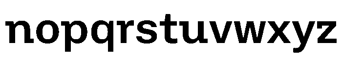 VTCFoundation Bold Font LOWERCASE