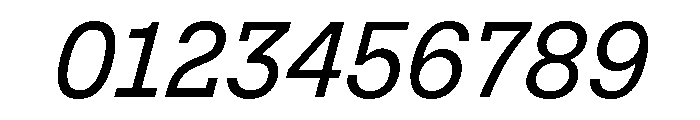 VTCFoundation RegularSlanted Font OTHER CHARS