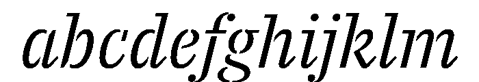 VTCTerra Italic FONT