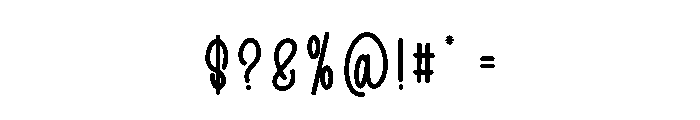 Vulcan Font OTHER CHARS