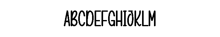 Vulcan Font UPPERCASE