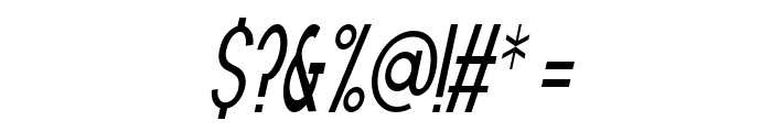 Vuldo Italic Font OTHER CHARS
