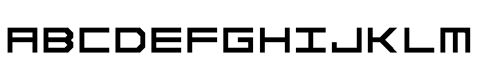 Vullxel Regular Font UPPERCASE
