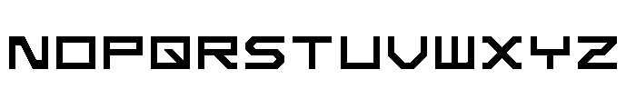 Vullxel Regular Font UPPERCASE