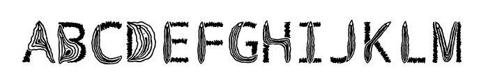 Vulva Typography Regular Font UPPERCASE