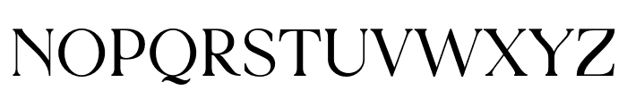 Vurnia Regular Font UPPERCASE