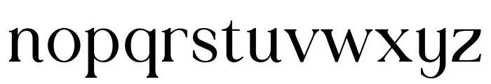 Vurnia Regular Font LOWERCASE