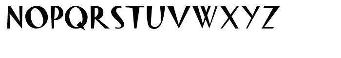 Vulnavia Sans Regular Font UPPERCASE