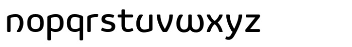 Vulgat Medium Font LOWERCASE