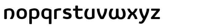 Vulgat Semi Bold Font LOWERCASE