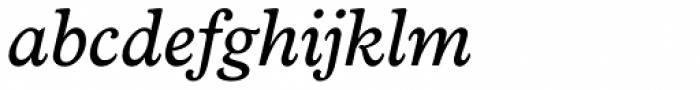 Vulpa Italic Font LOWERCASE