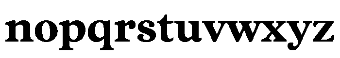 Vulpa Bold Font LOWERCASE
