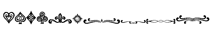Vulpa Ornaments Font OTHER CHARS