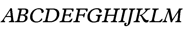 Vulpa Regular Italic Font UPPERCASE