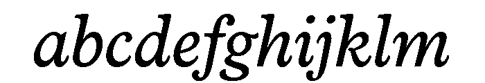 Vulpa Regular Italic FONT