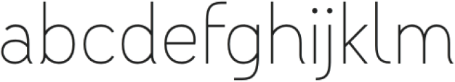 VV Basic Light otf (300) Font LOWERCASE