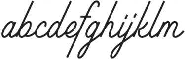 VV The Ruby Duo Script Cond Light otf (300) Font LOWERCASE