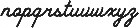 VV The Ruby Duo Script Normal Bold otf (400) Font LOWERCASE