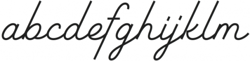 VV The Ruby Duo Script Normal Light otf (300) Font LOWERCASE