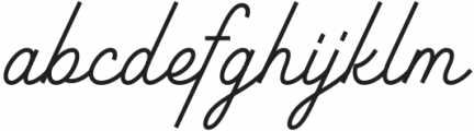 VV The Ruby Duo Script SemiCond Light otf (300) Font LOWERCASE