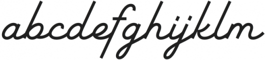 VV The Ruby Duo Script SemiExp Med otf (400) Font LOWERCASE