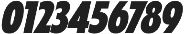 VVDS Fifties Cond Bold Italic otf (700) Font OTHER CHARS