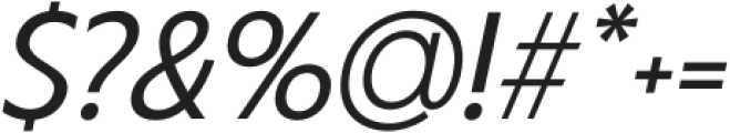 VVDS Fifties Exp Light Italic otf (300) Font OTHER CHARS