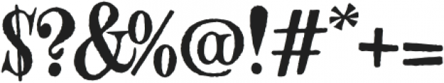 VVDS Minorica Serif Regular otf (400) Font OTHER CHARS