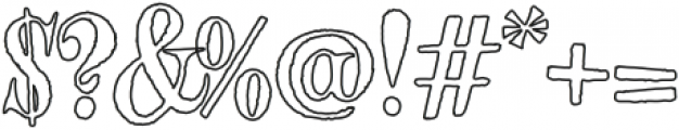 VVDS Minorica Serif Stroke otf (400) Font OTHER CHARS