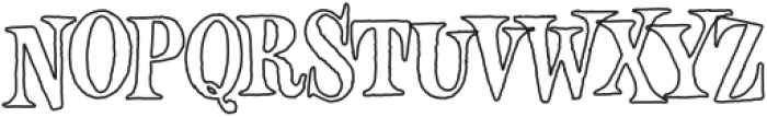 VVDS Minorica Serif Stroke otf (400) Font LOWERCASE