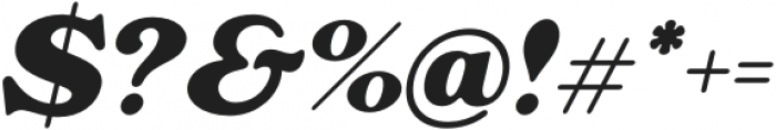 VVDS Rashfield Bold Italic otf (700) Font OTHER CHARS