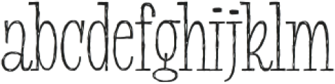 VVDS Suffer Roughen Scratch Light otf (300) Font LOWERCASE