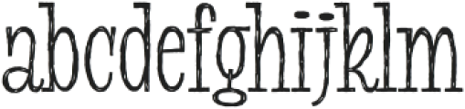 VVDS Suffer Scratch Regular otf (400) Font LOWERCASE