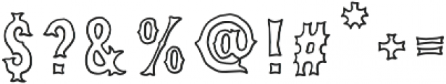 VVDS_Bimbo Serif Stroke otf (400) Font OTHER CHARS