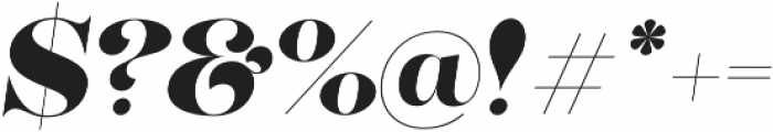VVDS_LaTruffe Italic otf (400) Font OTHER CHARS