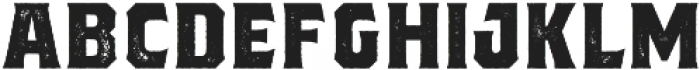 VVDS_TheBartender Serif Bold Pressed otf (700) Font UPPERCASE