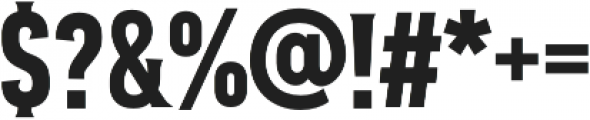 VVDS_TheBartender Serif Condensed otf (400) Font OTHER CHARS