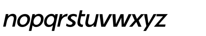 VVDS Fifties Exp Reg Italic Font LOWERCASE