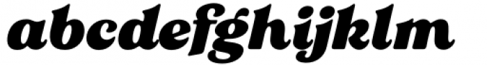 VVDS Rashfield Bold Italic Font LOWERCASE