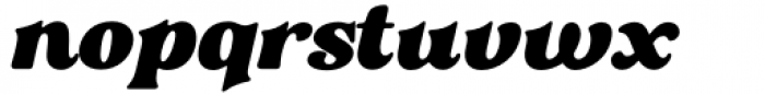 VVDS Rashfield Bold Italic Font LOWERCASE