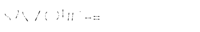 VVDS_Bimbo Condensed Decor One Font OTHER CHARS