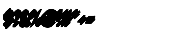 VVDS_Bimbo Condensed Shadow Two Font OTHER CHARS