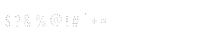 VVDS_Bimbo Serif Dot Decor Font OTHER CHARS