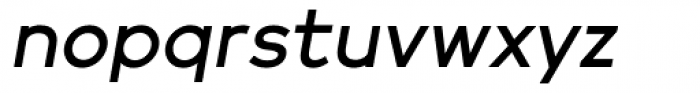 VVE Giallo Medium Italic Font LOWERCASE