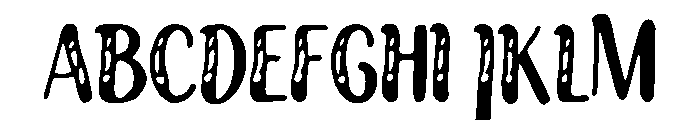 Vyleenyx Font UPPERCASE