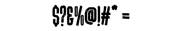 Vyral Grime Font OTHER CHARS