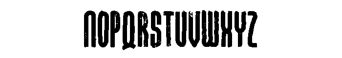 Vyral Grime Font UPPERCASE